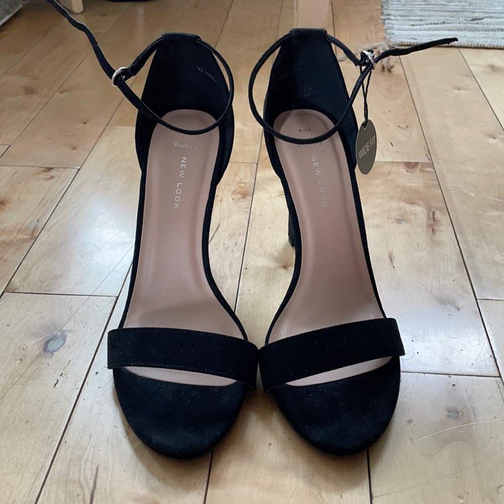 ASOS Skinny strap suede sandals 10 WIDE